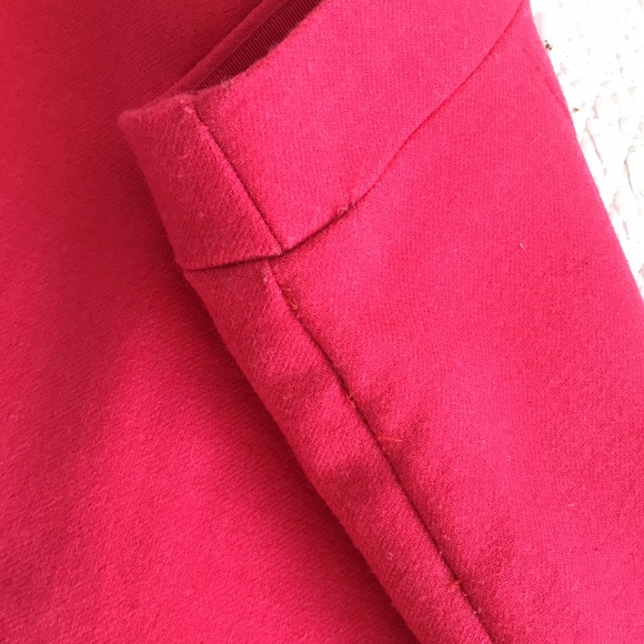 J. Crew no. 2 pencil skirt in coral wool - Picture 7 of 8